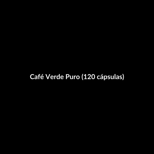 Café Verde Puro (120 cápsulas)