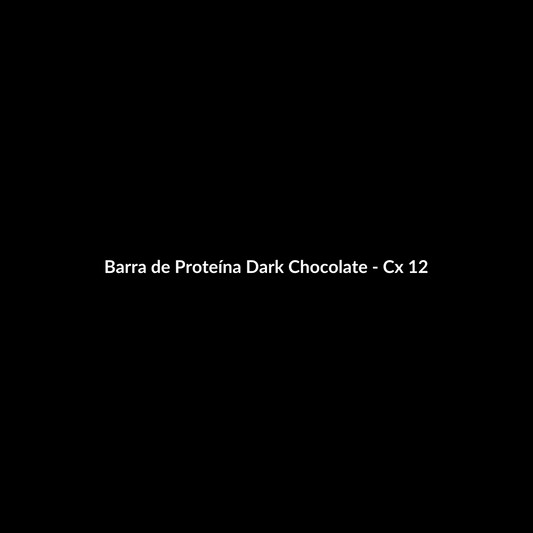 Barra de Proteína Dark Chocolate - Cx 12